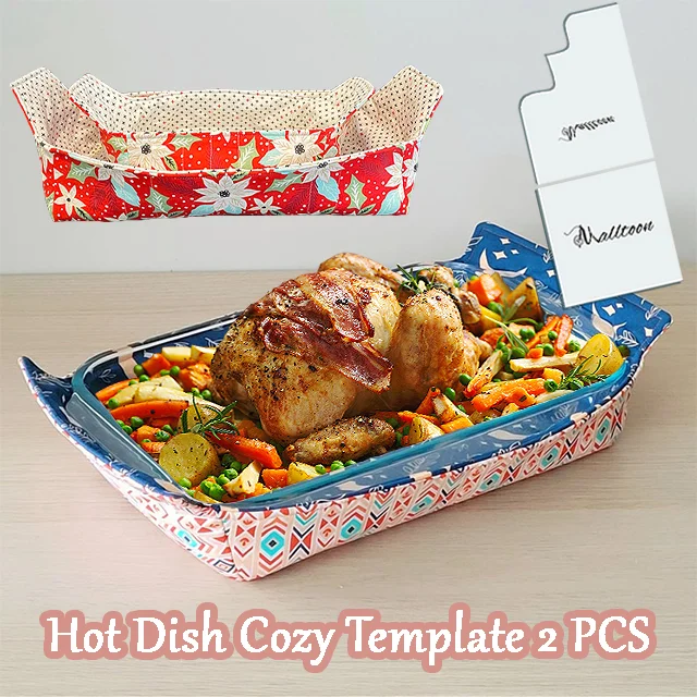 Casserole Dish Cozy Templates 2 PCS - Come With Detailed Instructions