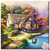 Cottage- Round/Square AB Drills Diamond Painting(45*45cm)