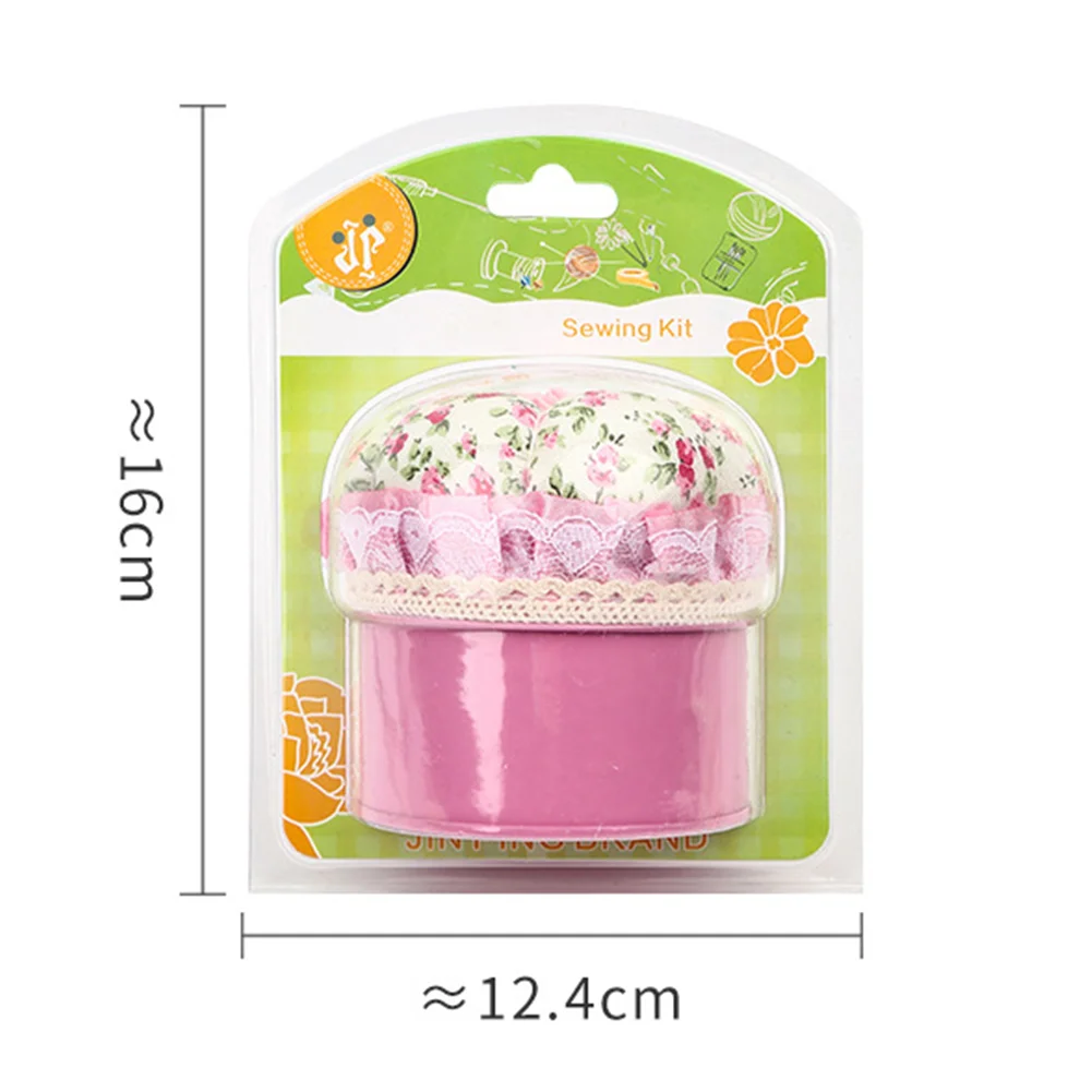 Needle Thread Storage Box Multifunction Sewing Kits Box Lace Box Pincushion Case