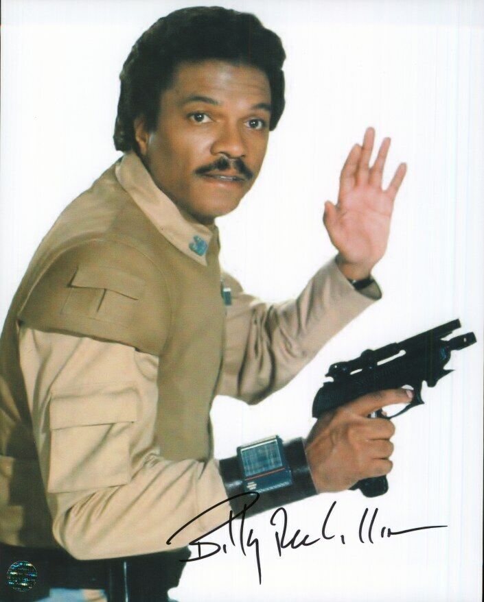 BILLY DEE WILLIAMS Autographed Original 8x10 Photo Poster painting LOA TTM