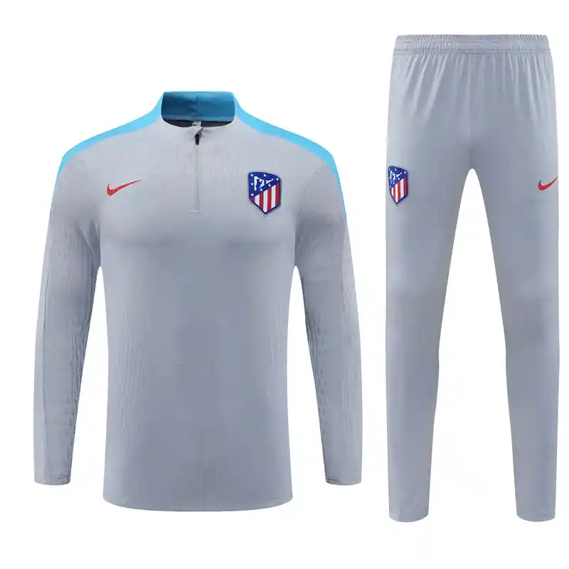 24/25 Player Version Atletico Madrid Grey Track Jacket