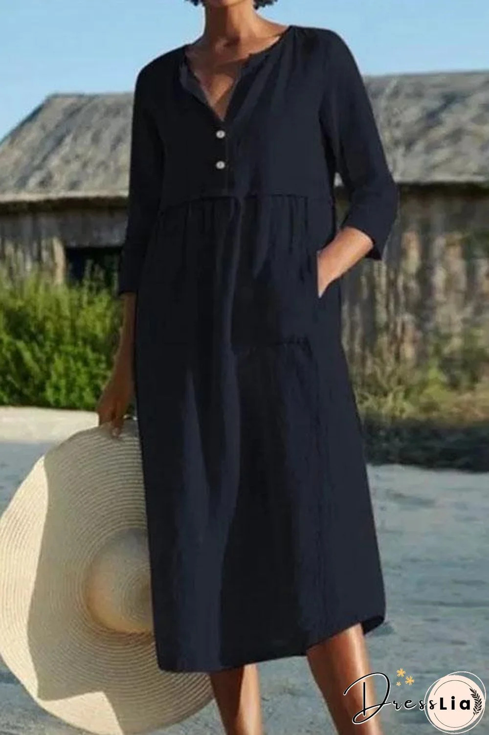 Cotton Linen So Soft Dress