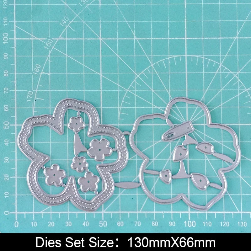 Pentagram Bottle Air Ball Star Craft Metal Cutting Dies for DIY Scrapbook Paper Cards Embossed Decorative