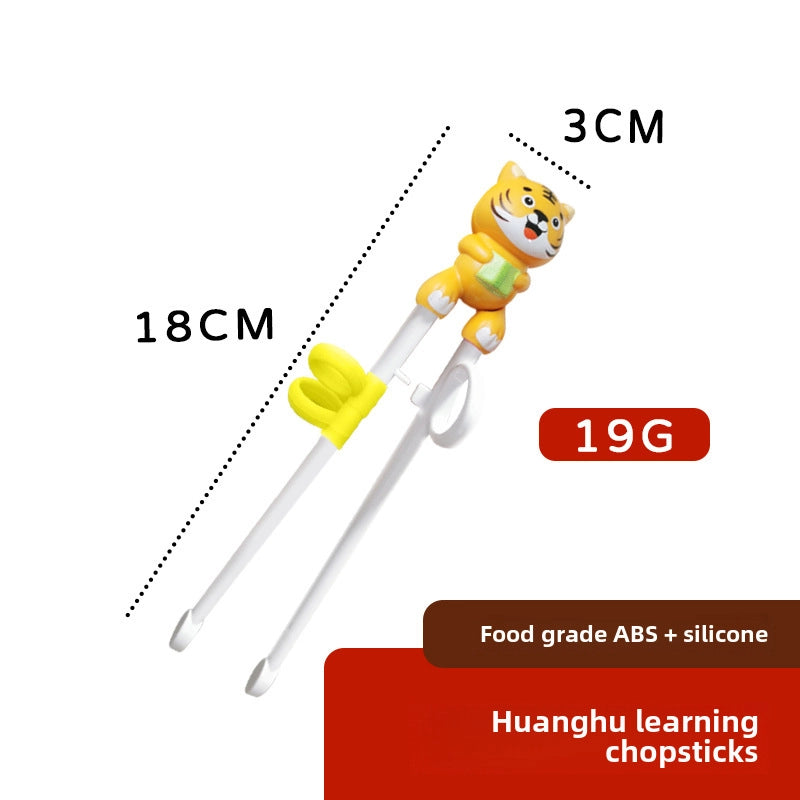 Maternal And Infant Products Portable Feeding Children’s Tableware Set Cartoon Learning Chopsticks Training Chopsticks 304 Stainless Steel Spoon Fork