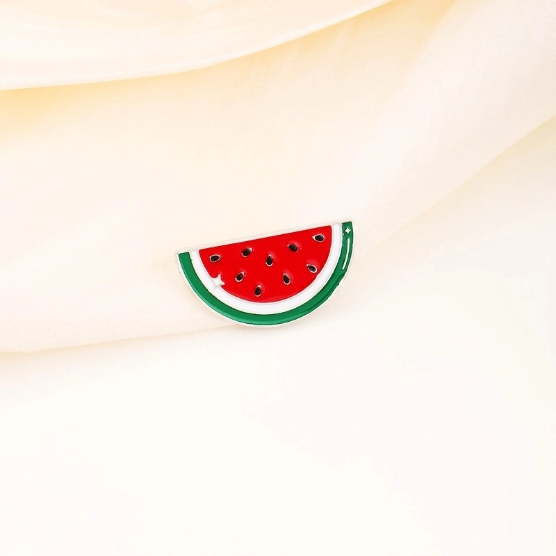 Cute Pin Fruit Alloy Enamel Unisex Brooches