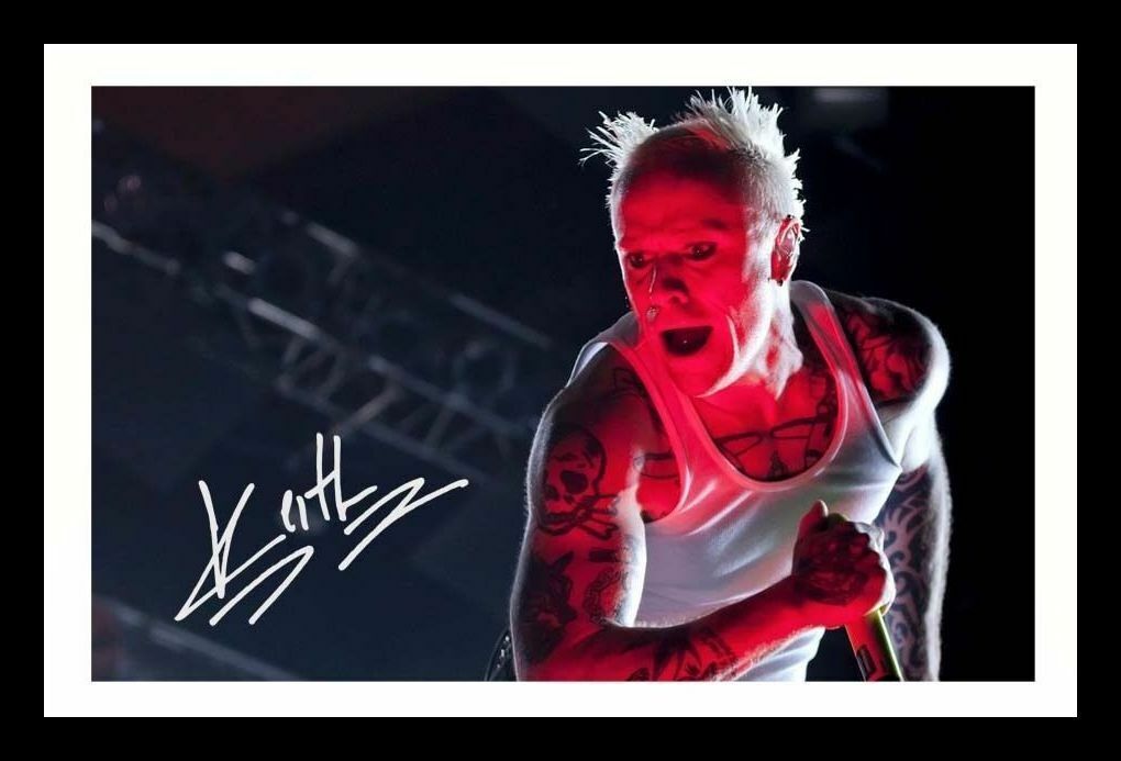 Keith Flint - The Prodigy Autograph Signed & Framed Photo Poster painting