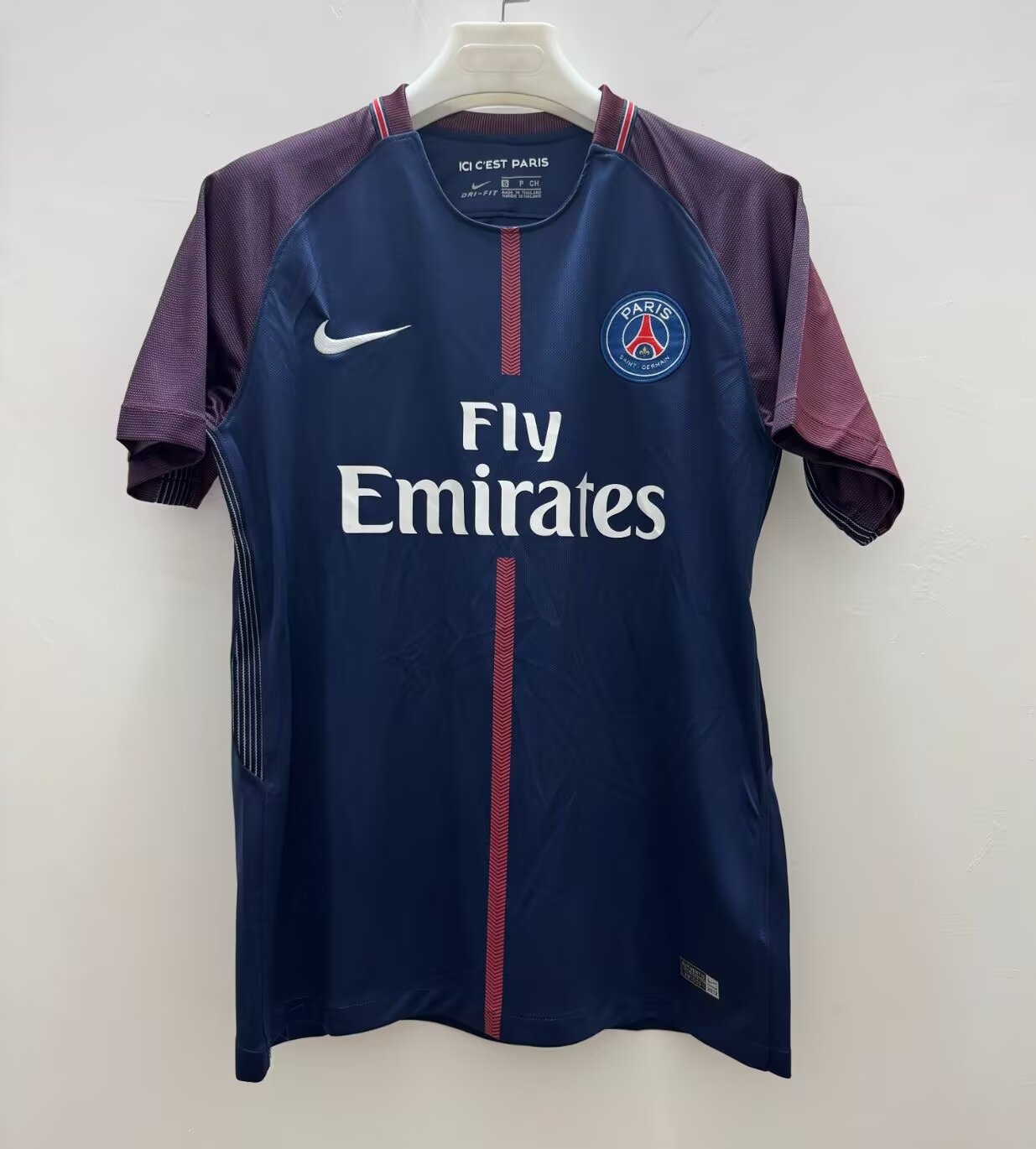 Retro 2017-2018 PSG Paris Saint-Germain Home Football Shirt