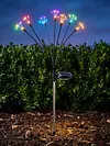 Solar Powered Firework Garden Lights Waterproof Decorative Starburst Fairy Light Easy To Install for Outside Patio Backyard Yard Walkway Decor
