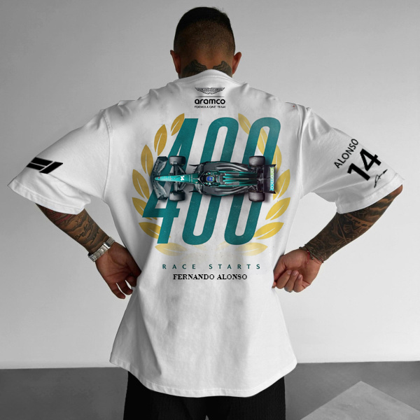 Racing-Inspired Graphic T-Shirt for Sports Enthusiasts