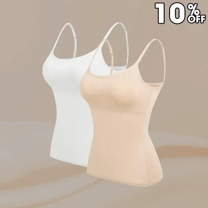 🔥Hot sale🔥 Women Tank Top with Built in Bra Camisole