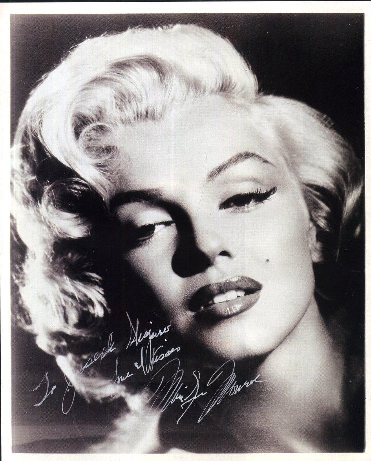 MARILYN MONROE Signed Photo Poster paintinggraph - Gorgeous Film Actress & Model - preprint