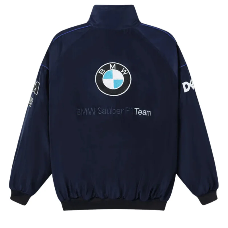 Unisex Racing Style Street Fashion Loose Racing Casual Print Jacket