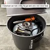 2Pcs Camping Cooking Pot Aluminum Alloy Backpacking Pot Gear for Trekking Hiking