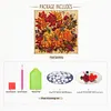 DIY Pre-Framed Autumn Festival Button Art Canvas Kit