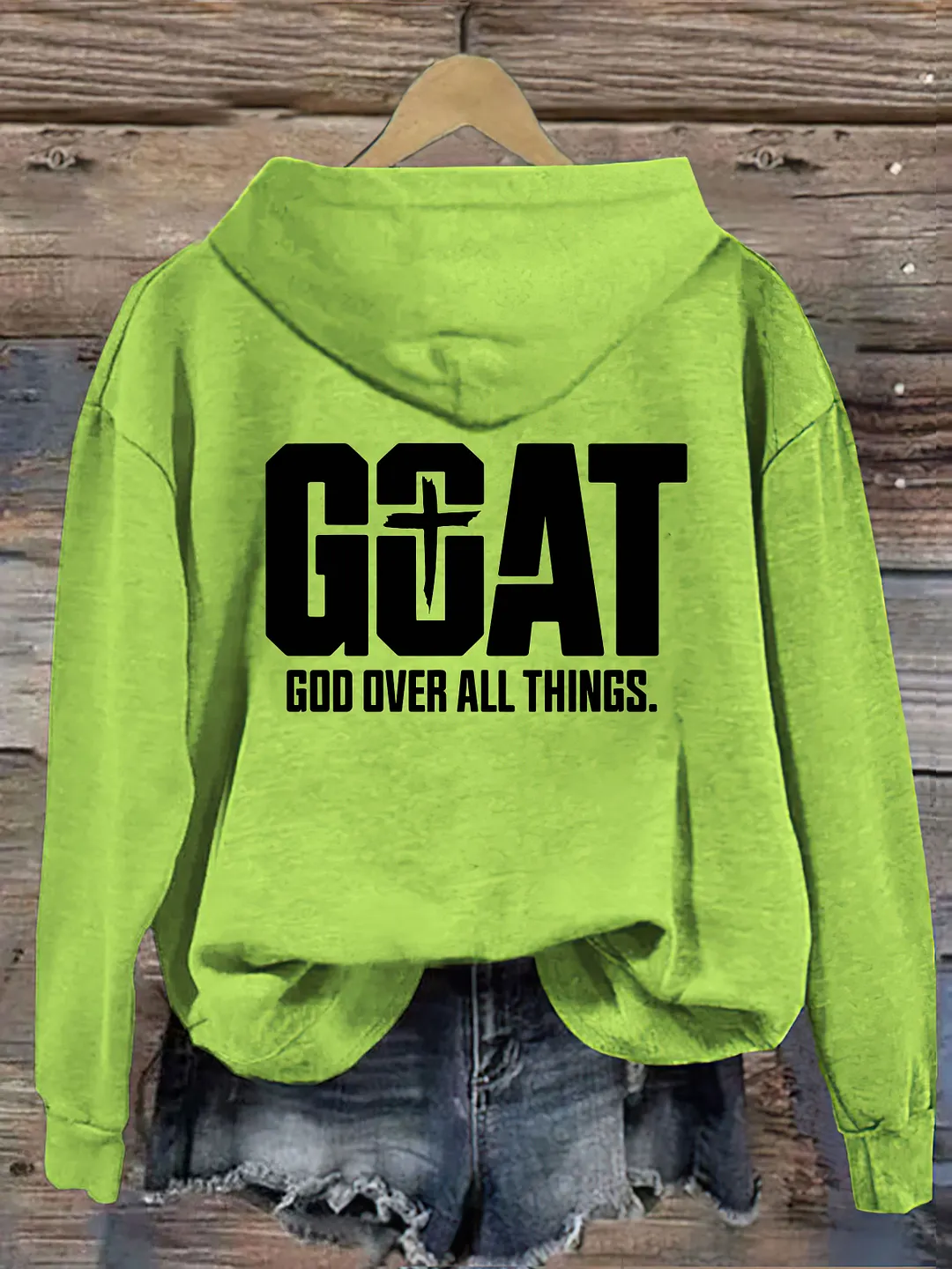 Goat God Over All Things Hoodie