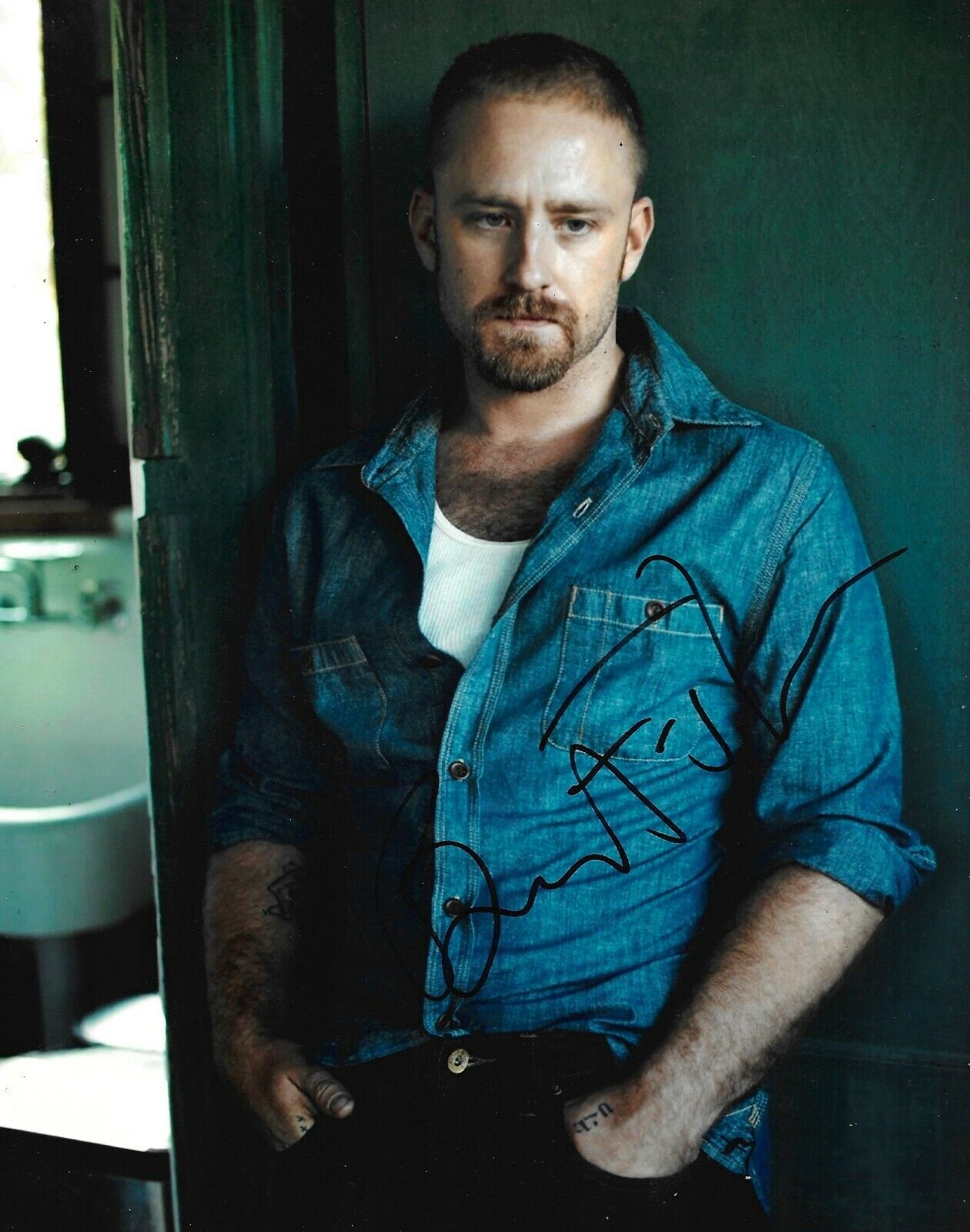 Ben Foster Signed 10x8 Photo Poster painting AFTAL