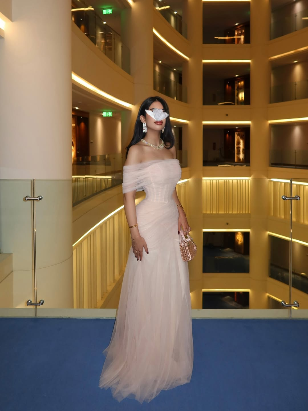 Tulle Strapless Off-The-Shoulder Sleeveless Long A-Line Prom Dress With Pleated | YK0911 Wellcucu