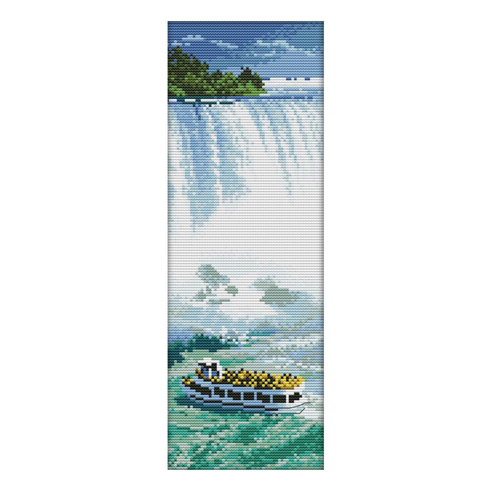 

Niagara Falls - 14CT Stamped Cross Stitch - 16*38cm, 501 Original