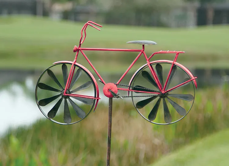 Red Bicycle Spinner