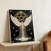 DIY Pearl Painting Angel for Home Wall Decor with Frame(30x40cm)