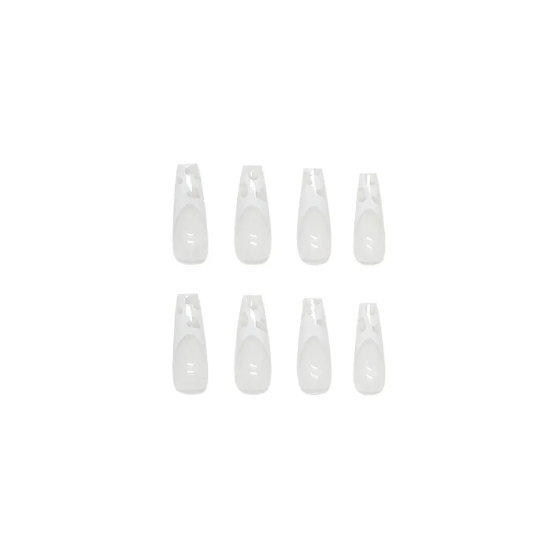Churchf Churchf A Contracted Atmosphere White Love Pattern Hollow Out New Nail Products Can Be Removable Fake Nails