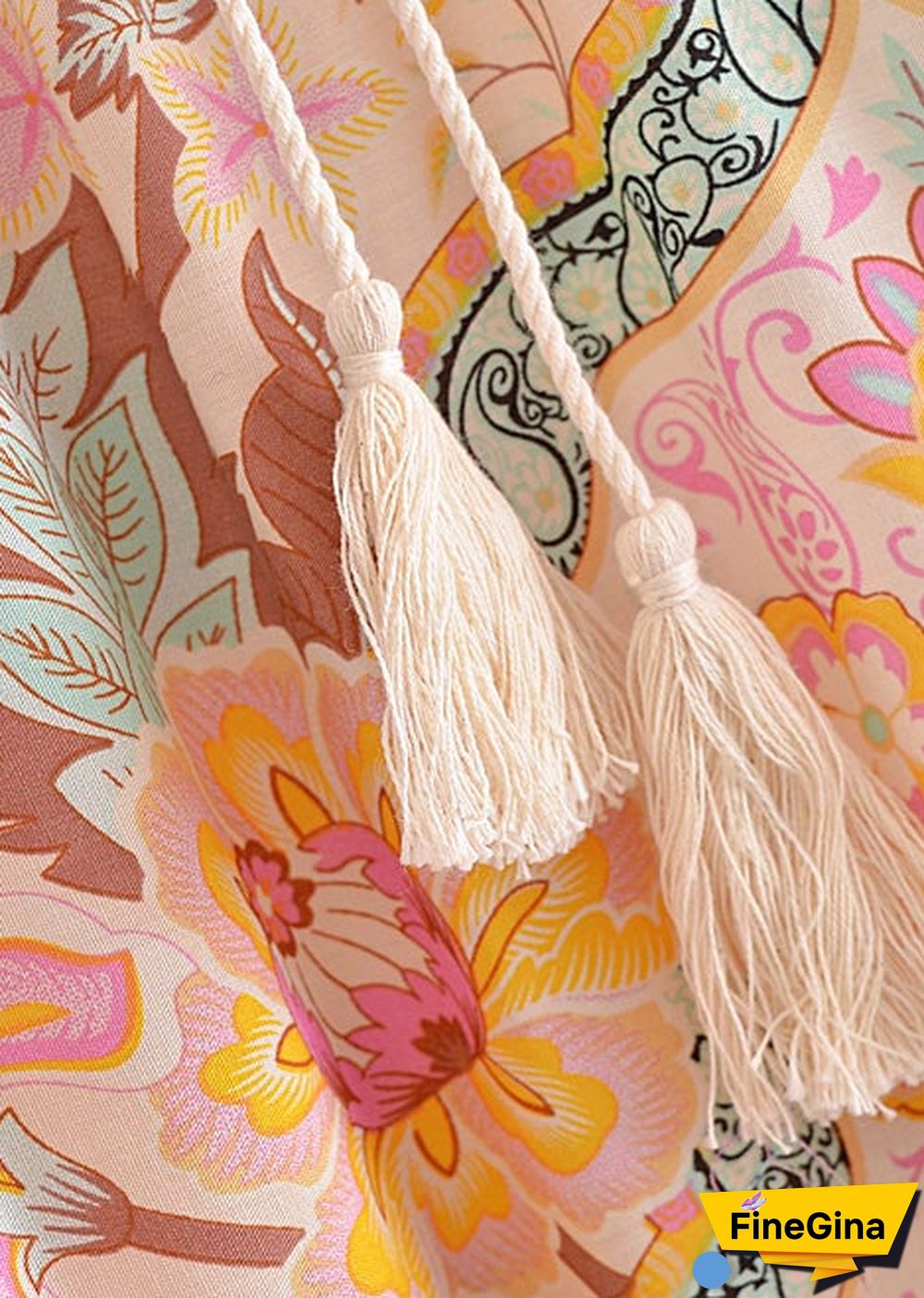 Boho Skirts in Heart Chakra in Pink For Women