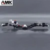 AMK Axial SCX10 Upgrades 313mm Wheelbase DIY Metal Chassis Frame with Prefixal 2 Speed Transmission Gearbox Adapt to 1/10 RC Crawler Body for Expert Players