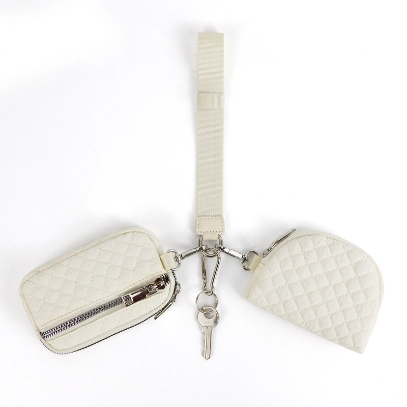 In Stock Lulu With Multi-functional Fashion Ladies Wristlet Portable Simple Bank Card Mini Coin Purse