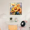 Sunflower Oil Painting-11CT Stamped Cross Stitch 40*40cm/15.75*15.75in tapestrymarket