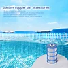 Solar Pool Ionizer Parts Replacement Kit Copper Anode Spring Basket Screen