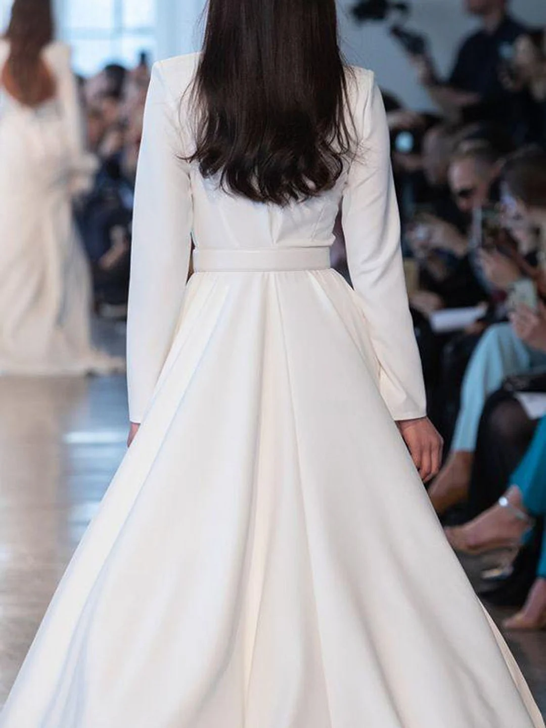 White Sheath Paneled Elegant Jumpsuit