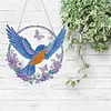 Bird DIY Diamond Painting Acrylic Special Shape Pendant Hanging Kit