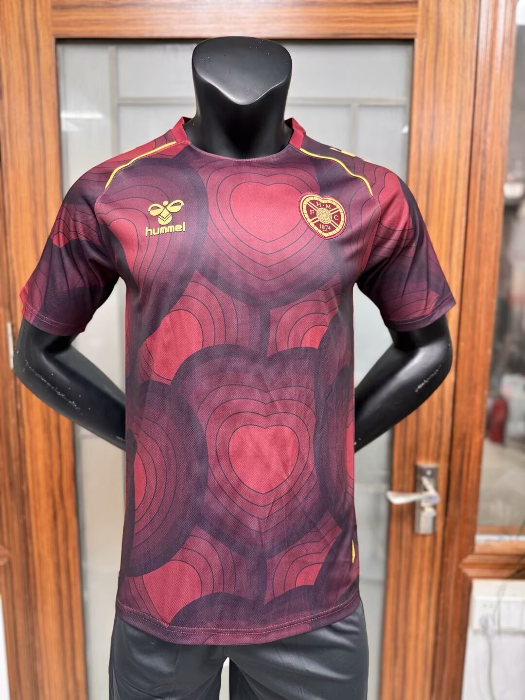 2025/2026 Hearts Pre-match Soccer Jersey