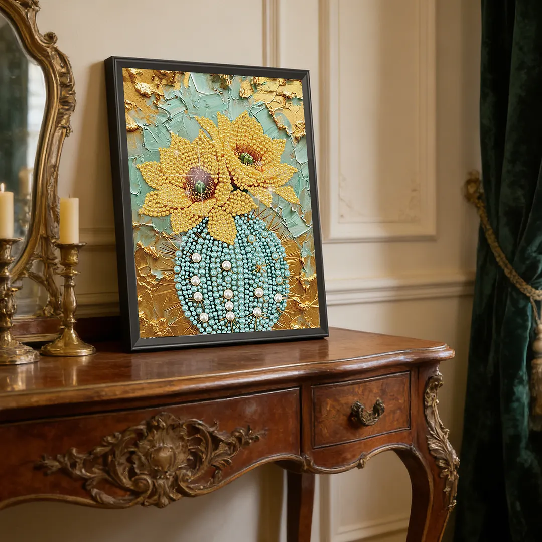 Diamond Painting - Partial Special Shaped Drill - Sunflowers(Canvas|30x40cm)
