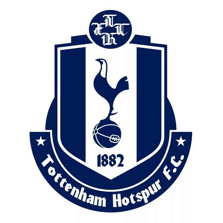 Tottenham Hotspur Football Club Logo - Full Round - Diamond Painting (30*40cm)