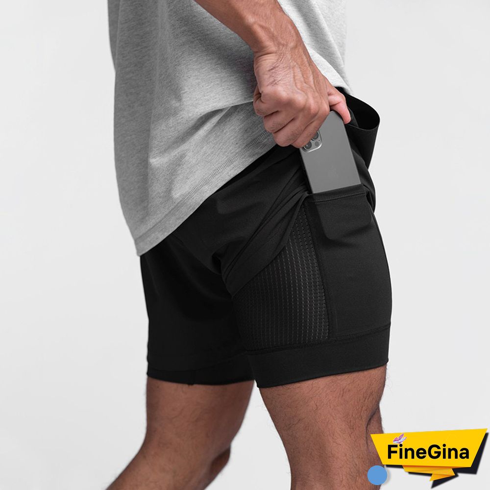 Black Sportswear Simplicity Solid Patchwork Straight Solid Color Shorts