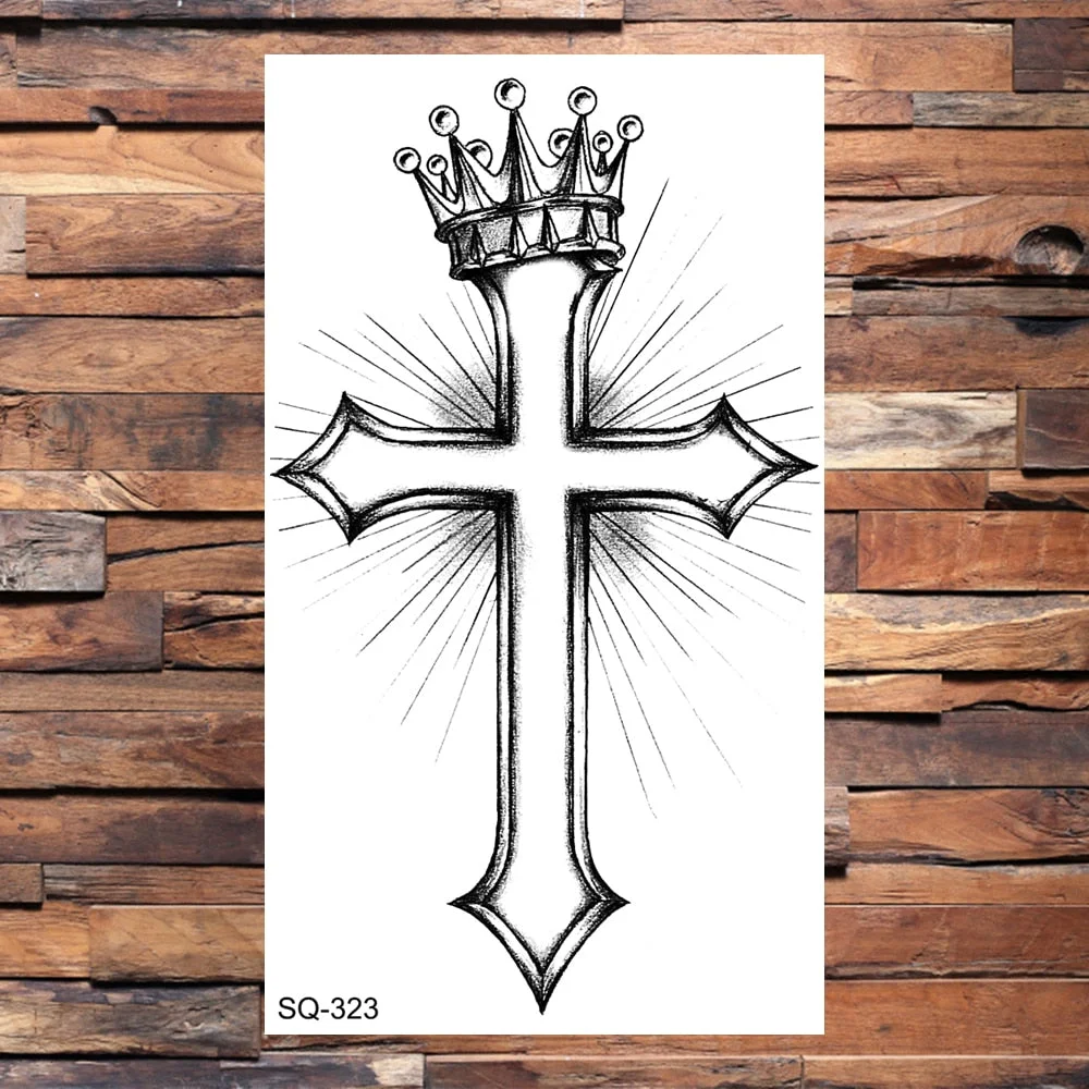 Small Forest Pine Tree Temporary Tattoos For Women Men Realistic Whale Mountain Sea Wave Fake Tattoo Sticker Arm Body Tatoos