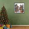 Halloween Pumpkin Street-Full Round Diamond Painting 30*30CM