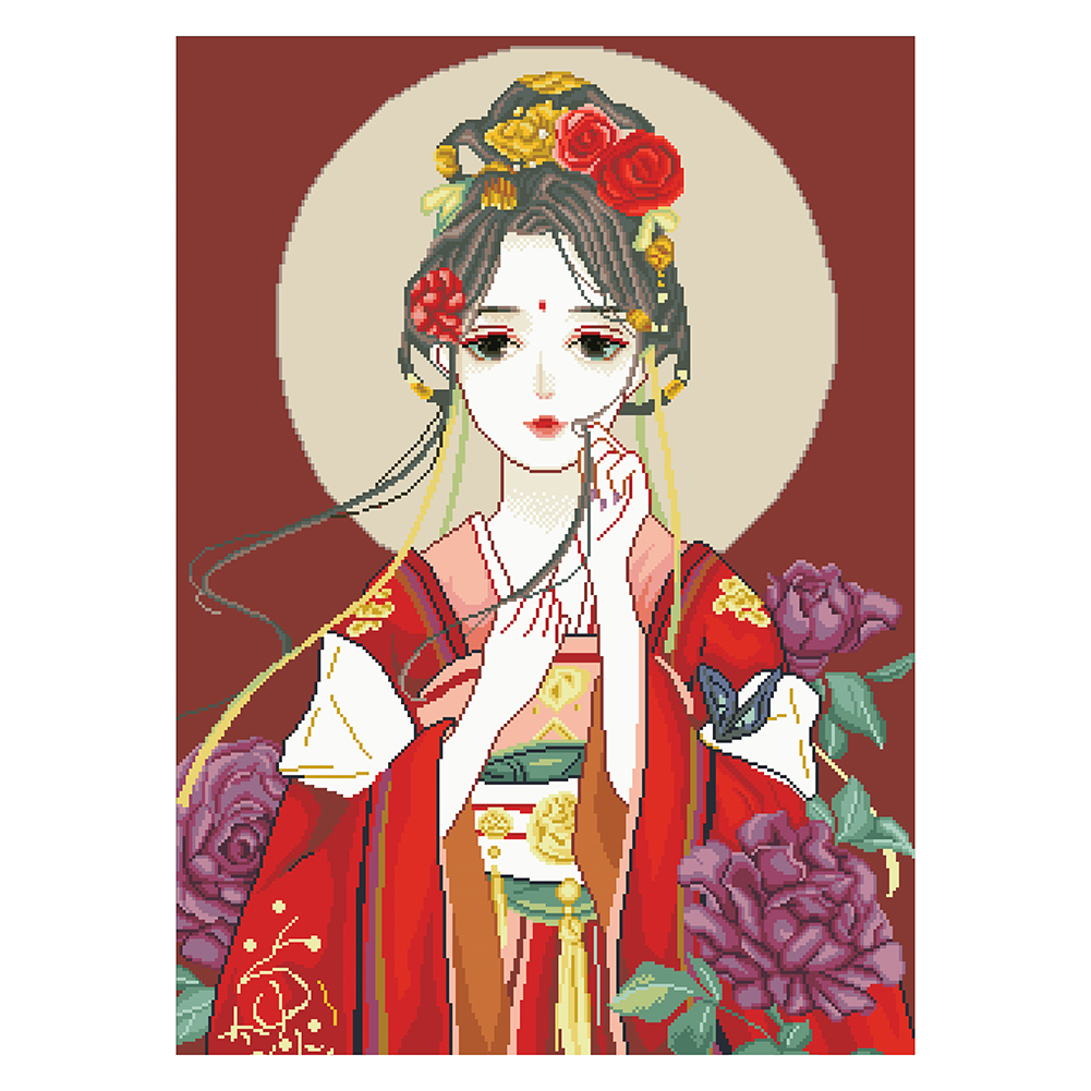 

Character - 11CT Stamped Cross Stitch - 60*80CM (Big Size), 501 Original