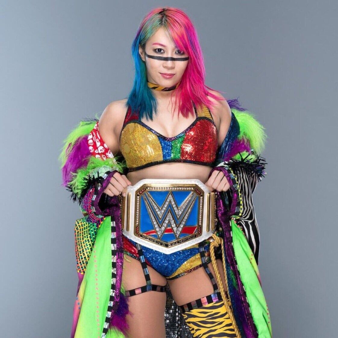 WWE ASUKA PROMOTIONAL 8 X 10 Photo Poster painting NEW CHAMP 2020 NXT AEW NJPW 8x10