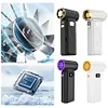 Mini Turbo Fan Electric Air Duster Strong Power USB Rechargeable for Outdoor Use