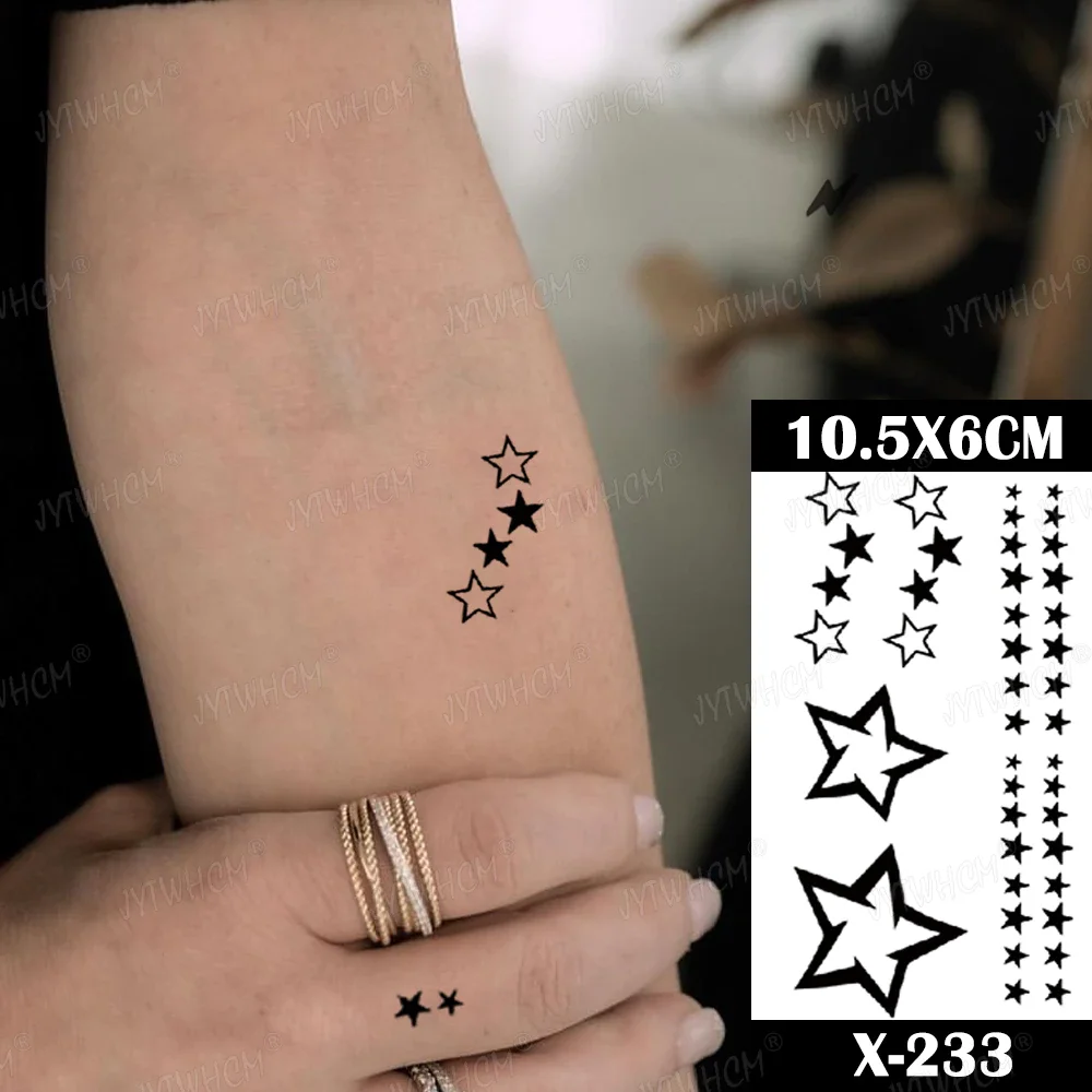 Sdrawing Butterfly Tattoo Women Sexy Waterproof Temporary Tattoo Heart Flame False Tattoo Arm Shoulder Neck Tattoo Women And Men