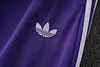 Joyfball 2024/2025 Real Madrid Long Zipped Jacket white Retro version Soccer Jersey 1:1 Thai Quality 
