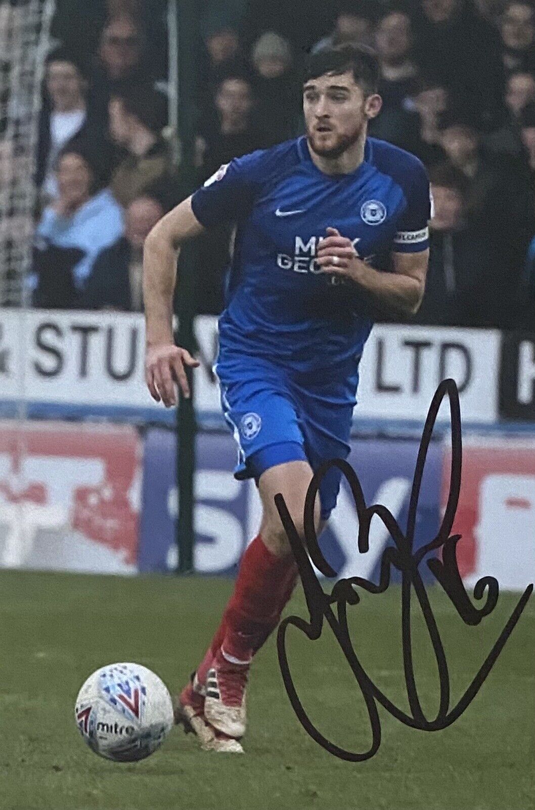 Jack Baldwin Genuine Hand Signed Peterborough United 6X4 Photo Poster painting