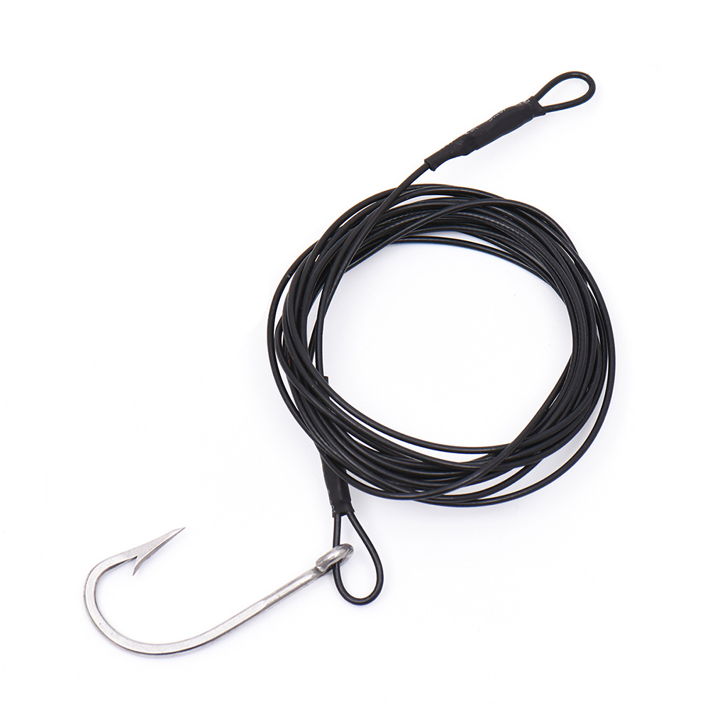 

Stainless Steel Fishing Hooks Barbed Head Hook Jig Bait Rig Fishhook Tackle, 501 Original