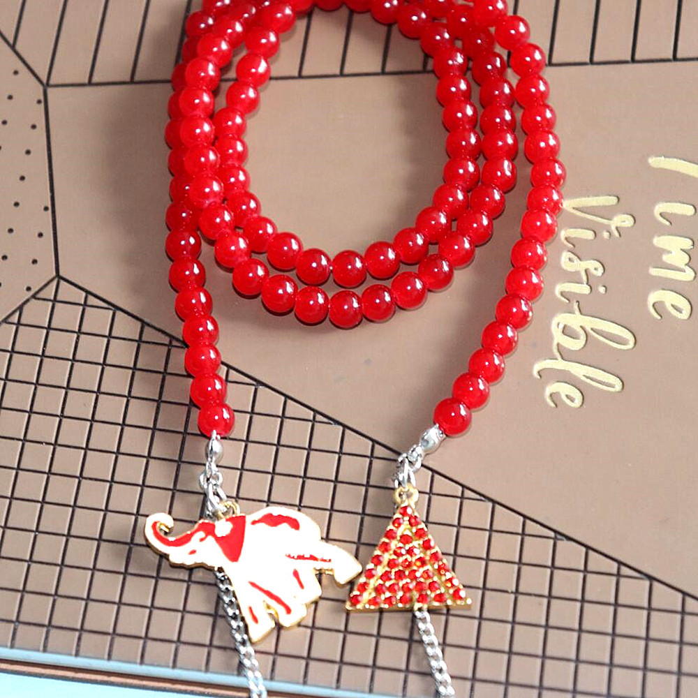 Fashion Glasses Bead Chain