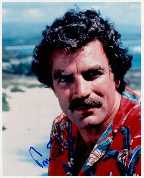 Tom Selleck (Magnum, P.I.) signed in-person 8x10 Photo Poster painting