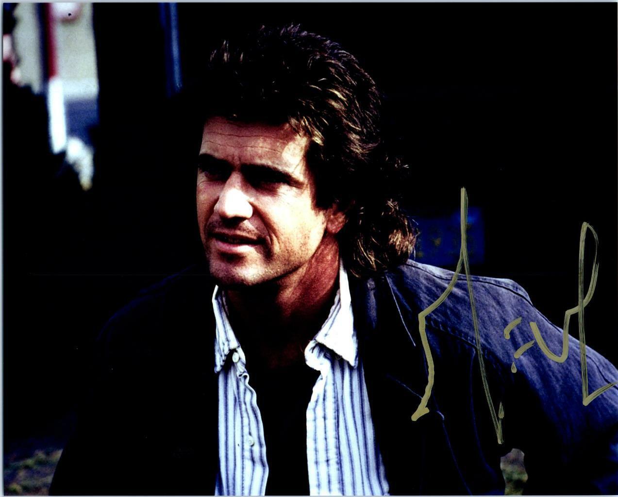 Mel Gibson signed 8x10 Photo Poster painting autograph Picture autographed and COA