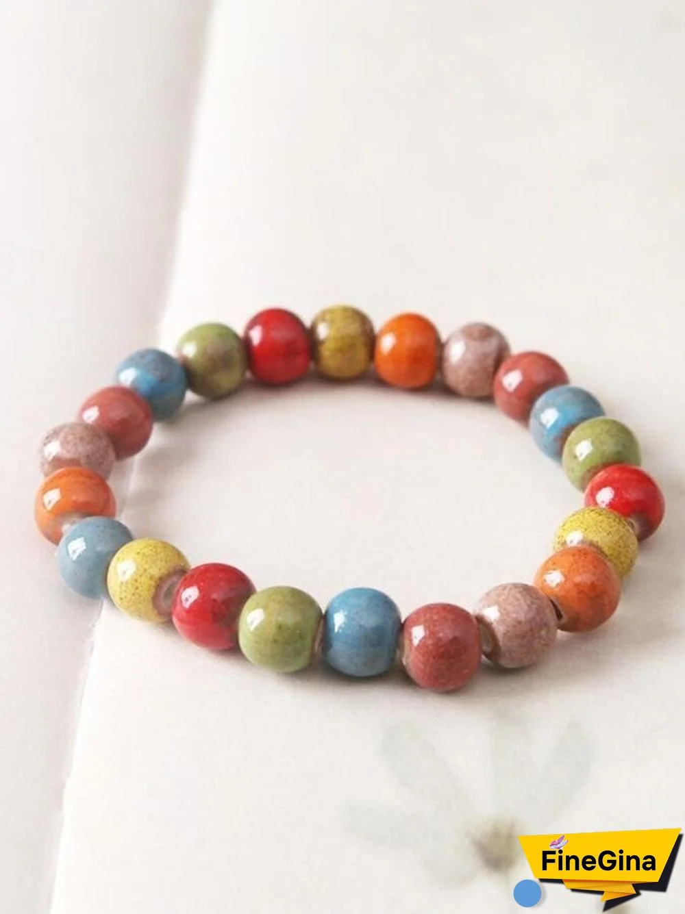 Women's Fashion Ceramic Bracelet Beaded Bracelet
