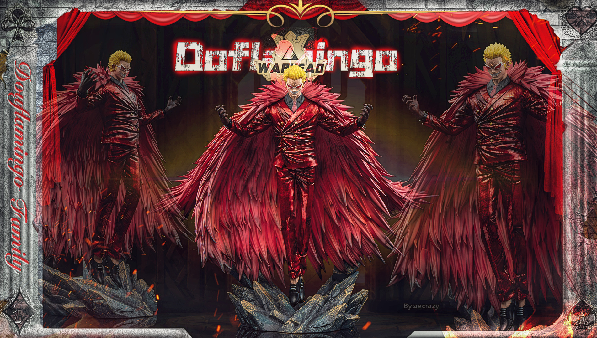 Warhead Studio - One Piece Donquixote Pirates Young Donquixote Doflamingo Statue(GK)-